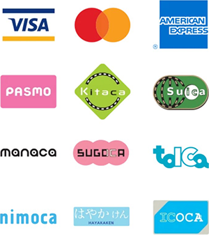 各種クレジットカード・電子マネー